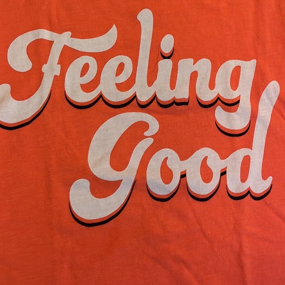 Gymboree Boys T-Shirt Feeling Good Ringer Tee Like New Large Size 10/12 - Picture 2 of 5